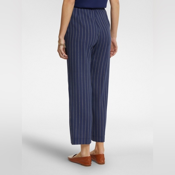Navy Striped Pants - Picture 3 of 7
